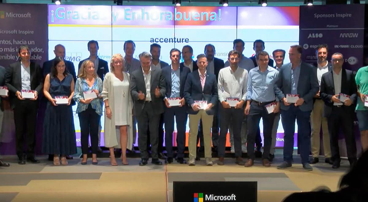 Microsoft Inspire 2022 premios españoles